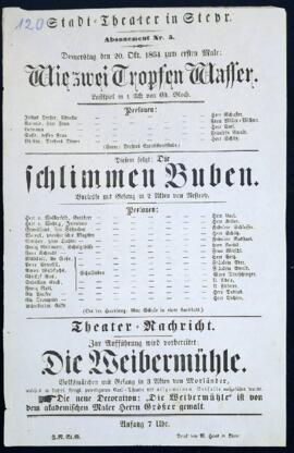 Wie zwei Tropfen Wasser (20.10.1864)