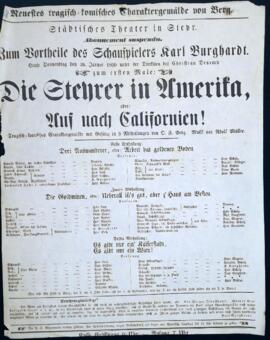 Die Steyrer in Amerika (26.1.1860)