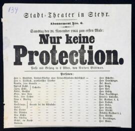 Nur keine Protection (26.11.1864)