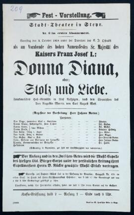 Donna Diana (3.10.1868)