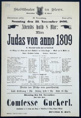 Judas von anno 1809 (22.11.1896)