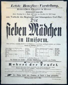 Die sieben Mädchen in Uniform (4.4.1857)