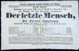 Der letzte Mensch (28.2.1846)