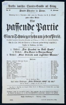 Eine passende Partie (3.11.1867)