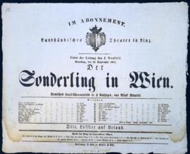 Der Sonderling in Wien (Linz, 20.8.1845)