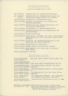 Patent Briefs and Publications