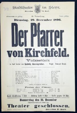 Der Pfarrer von Kirchfeld (29.12.1896)