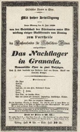 Das Nachtlager in Granada (9.7.1838)