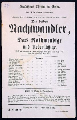 Die beiden Nachtwandler (12.2.1859)