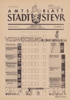 Amtsblatt Jg. 15/Nr. 2: Februar 1972